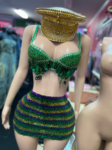 Mardi Gras Bralette