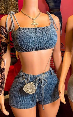 Spring/Summer Girl Denim Set