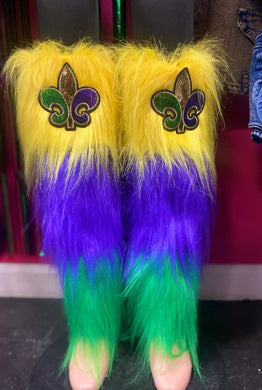 mardi gras leggings